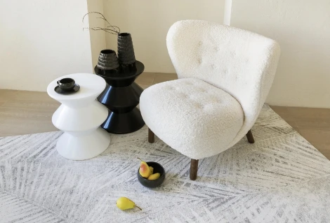 Кресло Lounge Wood ОГОГО (арт.832462), (Искусственный мех)