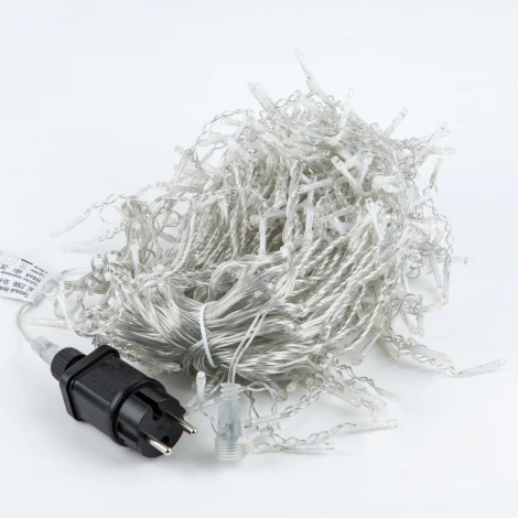 Бахрома светодиодная с эффектом мерцания, 10м. соединяемая, 480 светодиодов, разноцветный свет Uniel ULD-B10005-480/TTK MULTI IP44