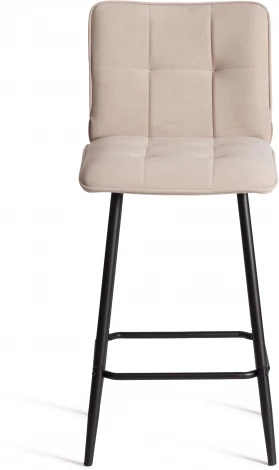 Полубарный стул  Bari/Бари Tetchair (Велюр/Бежевый) арт.24914