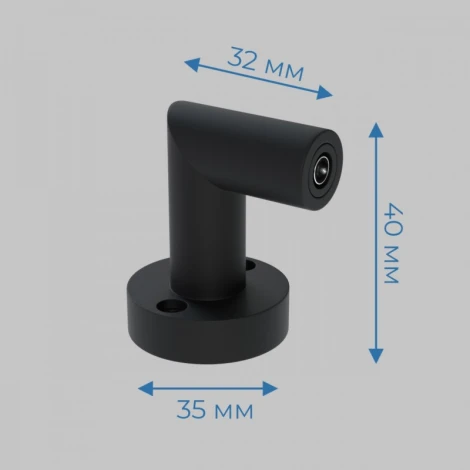 OUT - соединитель настенно-потолочный монтаж 24В Imex Thin & Smart IL.0060.4005-BK