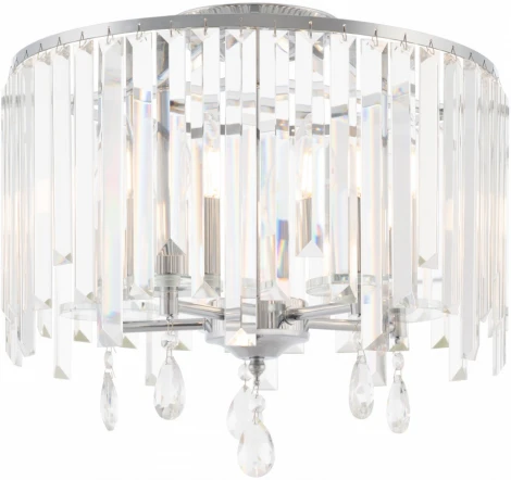 Потолочная люстра хрустальная на штанге Arte Milano Sorrento-2509 372509/5/400 CR (220V)