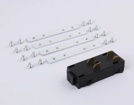 Коннектор прямой для магнитного шинопровода в натяжной потолок Ambrella TRACK SYSTEM GL1108 (220V)