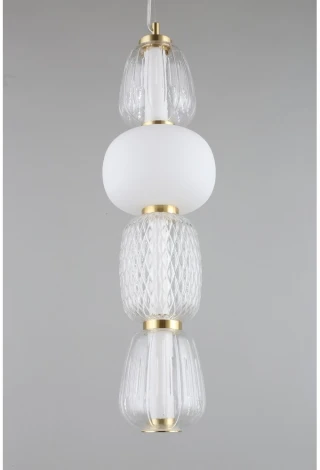 Подвесной светильник Aployt Simonet APL.318.16.29 (LED, 220V, бусы)