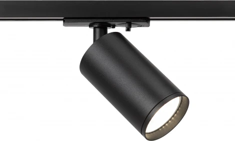 Трековый светильник однофазный TR39-GU10 BK под лампу MR16 черный Б0053310 ЭРА (220V, круглые)