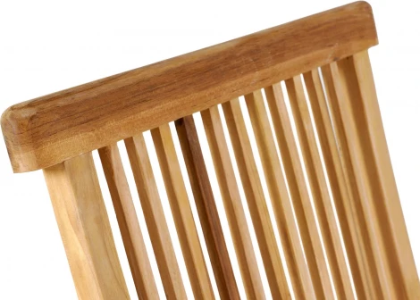 Стул складной Nairobi (Массив тика/Бежевый) ОГОГО Обстановочка! арт.889244