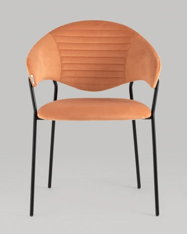 Стул Stool Group Алексис велюр оранжевый УТ000035130
