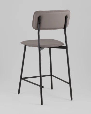 Стул полубарный Mikkie серый Stool Group арт.УТ000039226