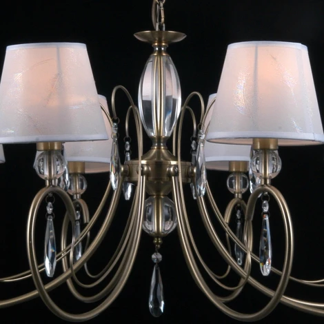 Подвесная люстра ILLUMICO IL0193-8PSQ-24 AB CASTOR (220V, на цепи)