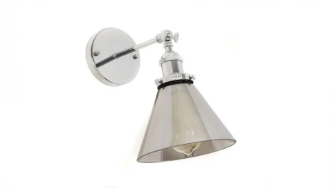 Бра Nubi LDW 6801-1 CHR+GY Lumina Deco