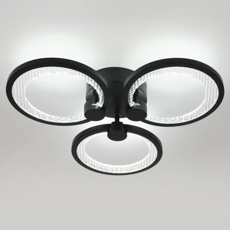 Потолочная люстра на штанге светодиодная с пультом ЭРА Odry CLL-1-46-RC BK