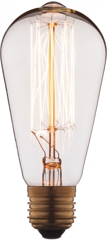 Лампочка накаливания Эдисона груша E27 60W 2400-2800K Loft It Edison Bulb 1008