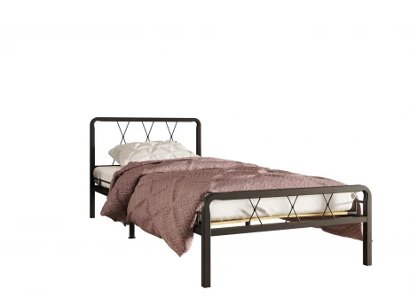 Кровать КМД 18 90 черный Форвард Клэр 102071
