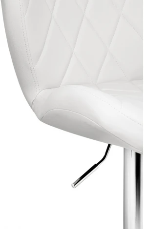 Барный стул Woodville Porch white / chrome 15508