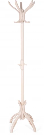 Вешалка напольная В 12Н белый ясень от фабрики Mebelik