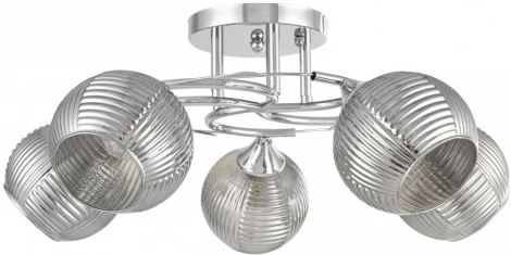 Потолочная люстра на штанге Arte Milano AMALFI 321006/5 CR (220V, шар)