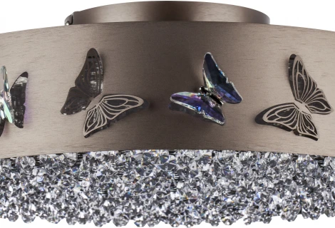 Потолочный светильник круглый Lightstar Faraone 701021 (LED, 220V, хрусталь, круглые)