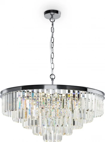 Подвесная люстра каскадная Maytoni Revero MOD085PL-12CH (220V, на цепи)