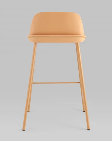 Стул полубарный Mist желтый 4 шт Stool Group арт.УТ000038438