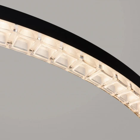 Подвесной светильник светодиодный SP-DIAMOND-R650-36W Warm3000 (BK, 45 deg, 230V, TRIAC) (Arlight, IP20 Металл) 054473