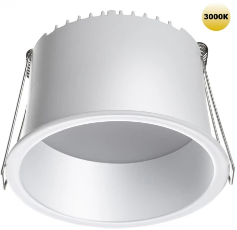 Светильник встраиваемый светодиодный Novotech Tran 359236 SPOT белый IP20 LED 12W 220V 840Лм 3000К (круглые)