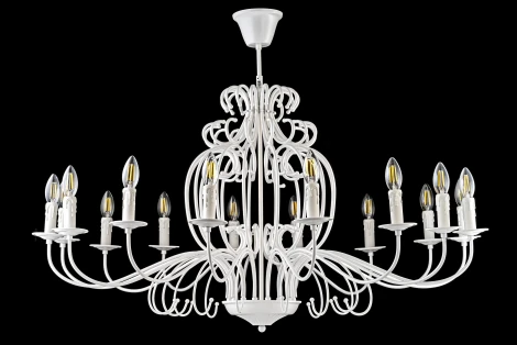 Подвесная люстра Arti Lampadari Amaro E 1.1.16 W (220V, на цепи, подсвечник, свеча)