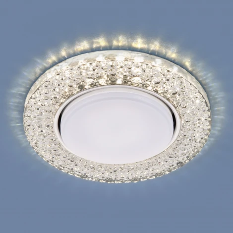 Встраиваемый точечный светильник Elektrostandard 3029 GX53 CL прозрачный