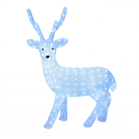 Световая фигура Uniel ULD-M6393-200/STA WHITE IP20 DEER-1 (LED, 220V, животные, олень)