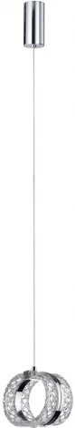 Подвесной светильник Odeon Light Mirage 5029/8L хром/металл/акрил LED 8W 4000K 448лм (220V, на проводе, круглые)