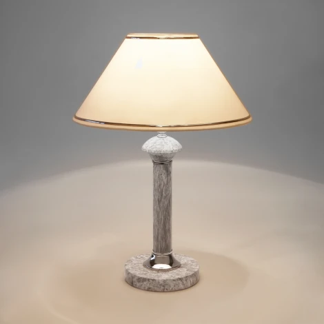 Интерьерная настольная лампа Eurosvet Lorenzo 60019/1 мрамор (220V, выключатель)