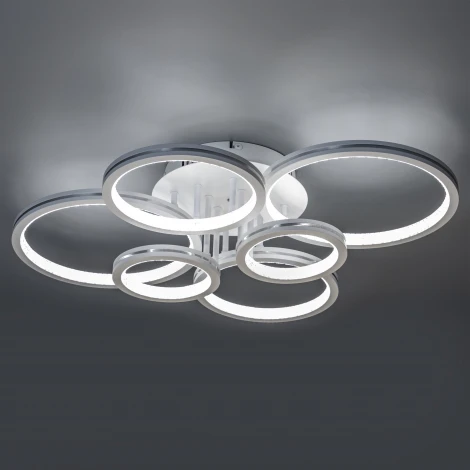 Потолочная люстра светодиодная с ДУ Ritter Lucido 51648 8