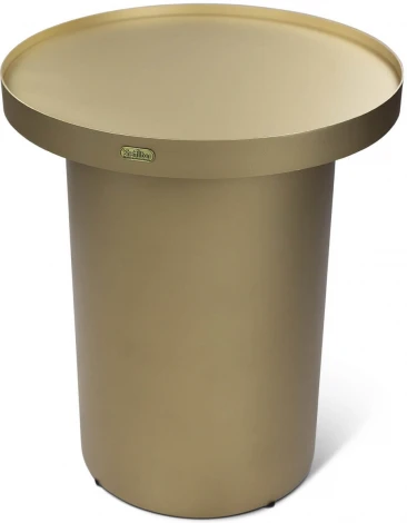 Столик прикроватный Sheffilton SHT-СТ21-2 желтое золото/желтое золото