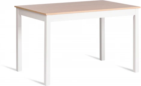 Обеденный комплект Хадсон (стол + 4 стула)/ Hudson Dining Set (mod.0103) (МДФ /Белый )