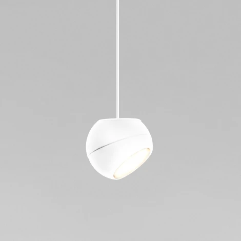 Трековый светильник магнитный 12W 4200K Lars (белый) Elektrostandard Slim Magnetic 85033/01 (LED, 48V, шар)