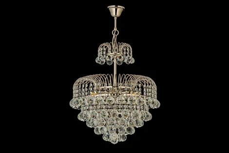 Подвесная люстра Arti Lampadari Bellagio E 1.5.50.100 N (220V, хрусталь, на цепи)