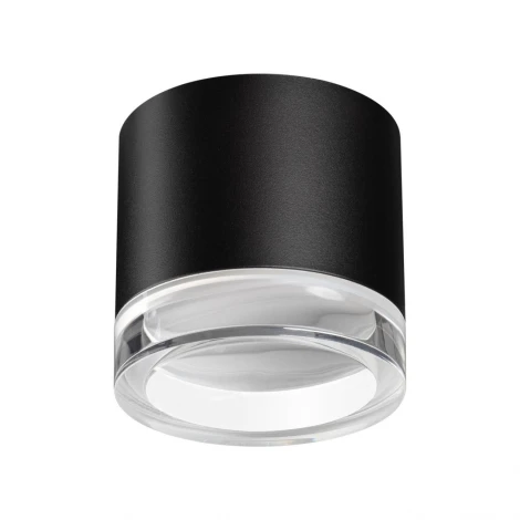 Светильник накладной Novotech Gem 371030 черный IP20 GX53 12Вт 220-240V