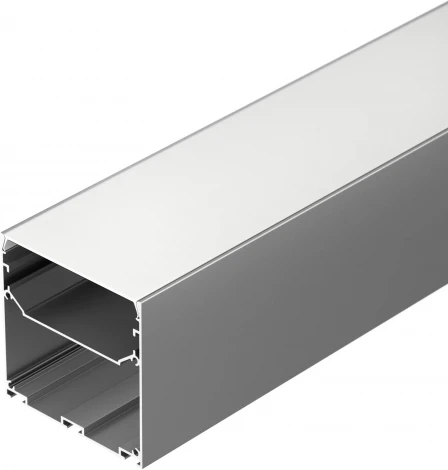 Профиль LINE-S-7575-2500 ANOD (Arlight, Алюминий) 041853