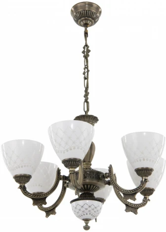 Подвесная люстра Arte Milano AM343837 343837/6 AB (220V, на цепи)