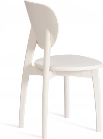 Стул DIAMANTE жесткое сидение (Бук /Белый)
