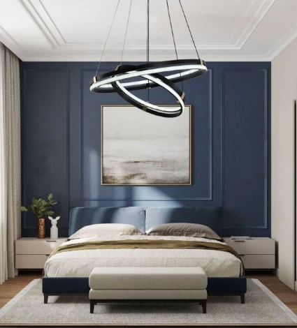 Подвесной светильник Seven Fires Liven SF5023/2P-BK-GD