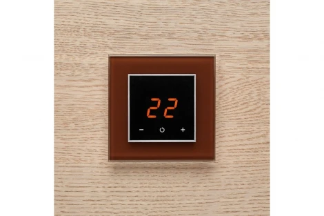 Терморегулятор AURA ORTO 8017 BROWN DARK (ТЕМНЫЙ КОРИЧНЕВЫЙ)