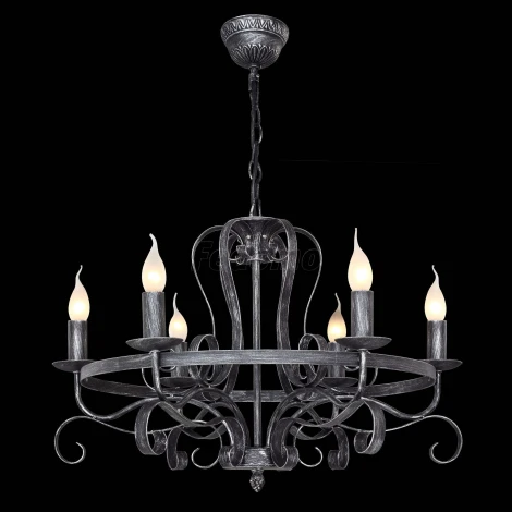 Подвесная люстра F-Promo Palermo 2162-6P (220V, на цепи, подсвечник, свеча)