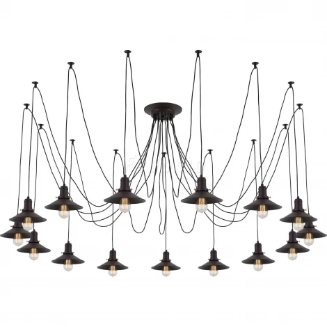 Подвесной светильник Citilux Эдисон CL451152 (220V, на проводе, паук)