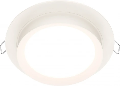 Встраиваемый светильник Hoop GX53 1x15Вт Maytoni Technical DL086-GX53-RD-W (220V, круглые)