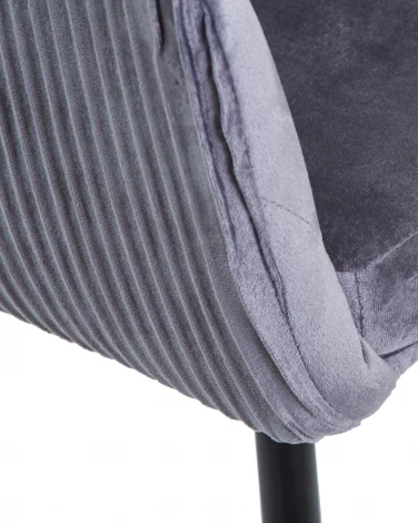 Стул обеденный MARY (серый велюр (1922-19))