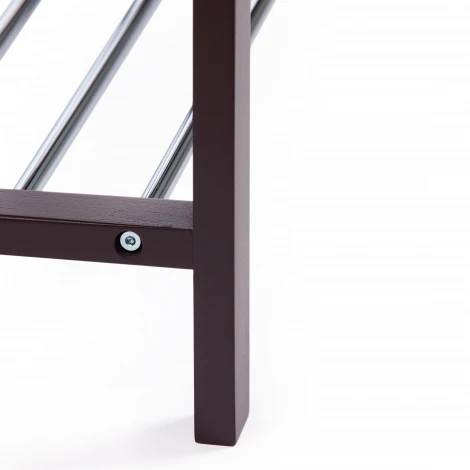 Обувница SR-0628 бежевый (дерево/металл/экокожа)