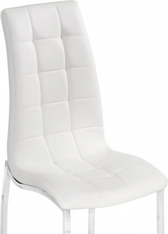Стул на металлокаркасе Woodville DC2-092-2 white / chrome