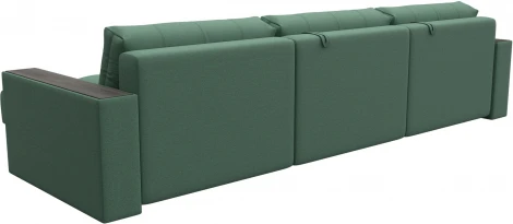 Диван угловой с декором Лига-049 НПБ Лонг Лига Диванов (Рогожка) арт.128293