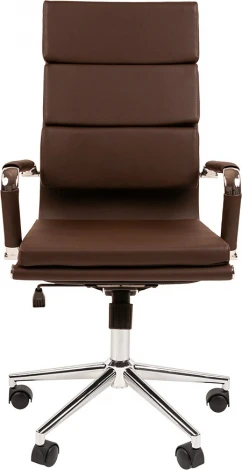 Компьютерное кресло CHAIRMAN 750 (Металл,Экокожа/Коричневый)