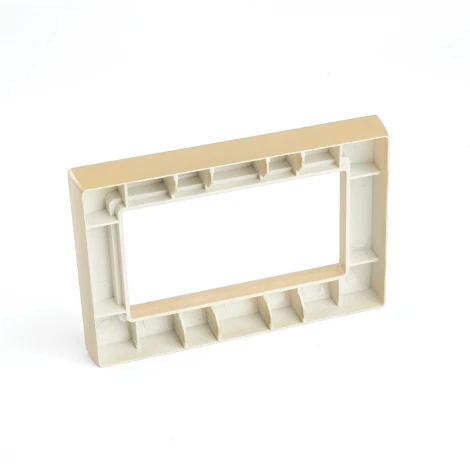 Рамка на 2 поста (золото) Stekker Катрин 50044