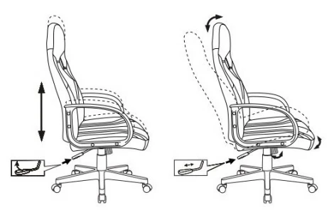 Кресло игровое Zombie RUNNER черный/желтый эко.кожа крестовина пластик